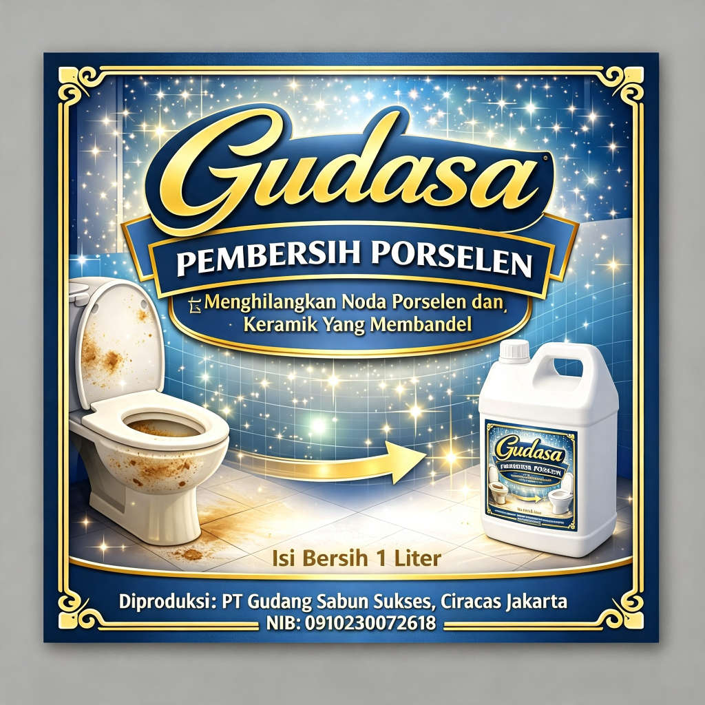 Gudasa Pembersih Porselen